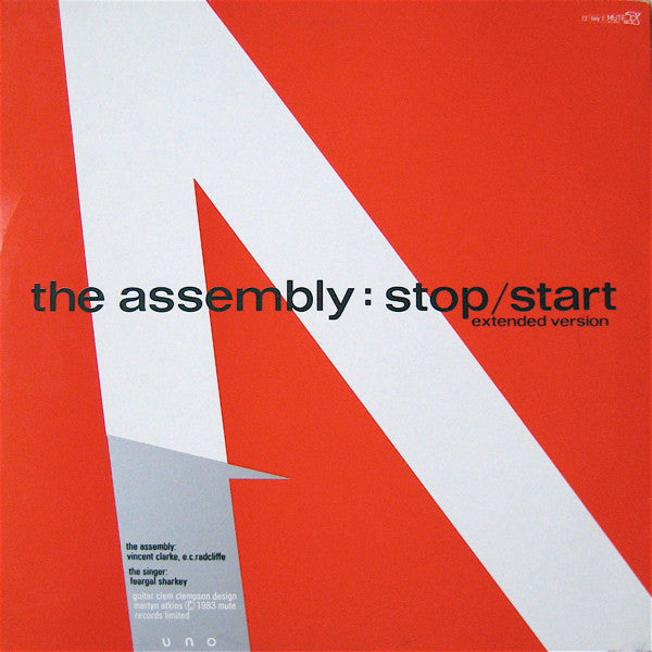 The Assembly : Never Never (Extended Version) (12", Single)