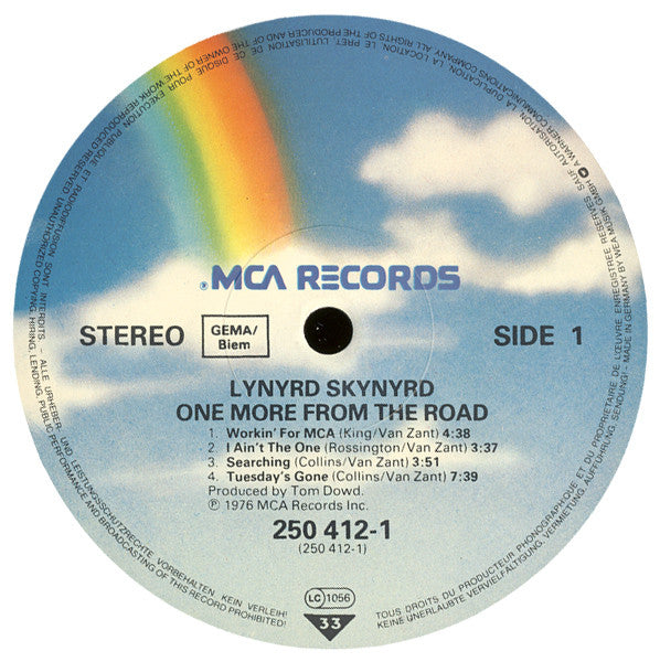 Lynyrd Skynyrd : One More From The Road (2xLP, Album, RE)