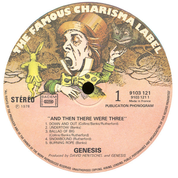 Genesis : ...And Then There Were Three… (LP, Album, Gat)