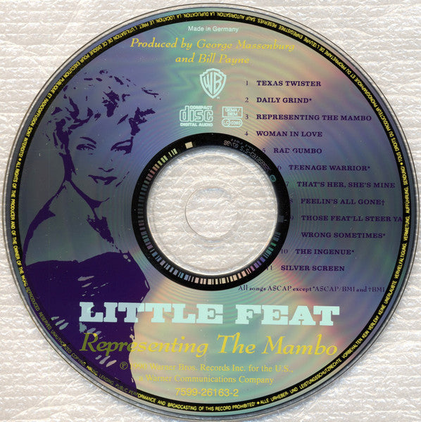 Little Feat : Representing The Mambo (CD, Album, RE)