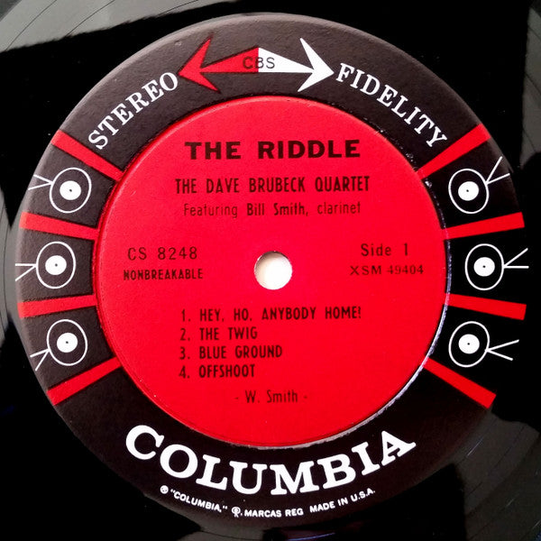 The Dave Brubeck Quartet : The Riddle (LP, Album)