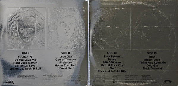 Kiss : Double Platinum (2xLP, Album, Comp, San)