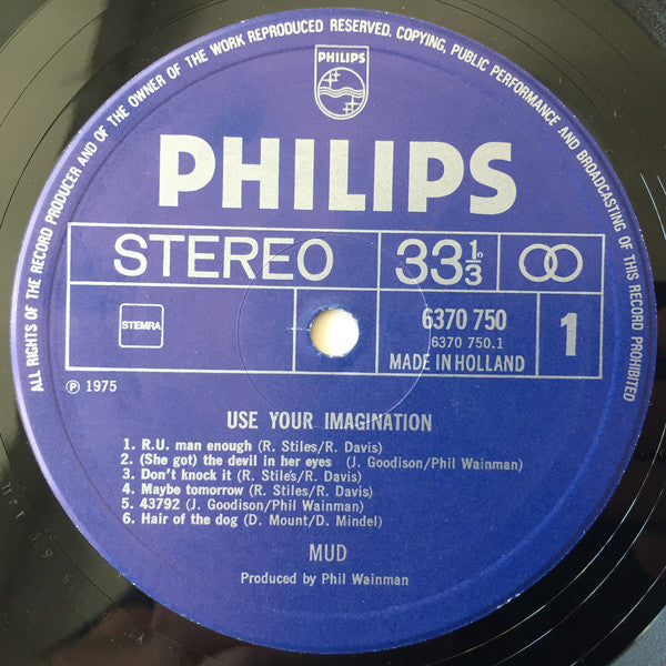 Mud : Use Your Imagination (LP, Album)