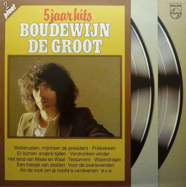Boudewijn De Groot : Vijf Jaar Hits (LP,Compilation)