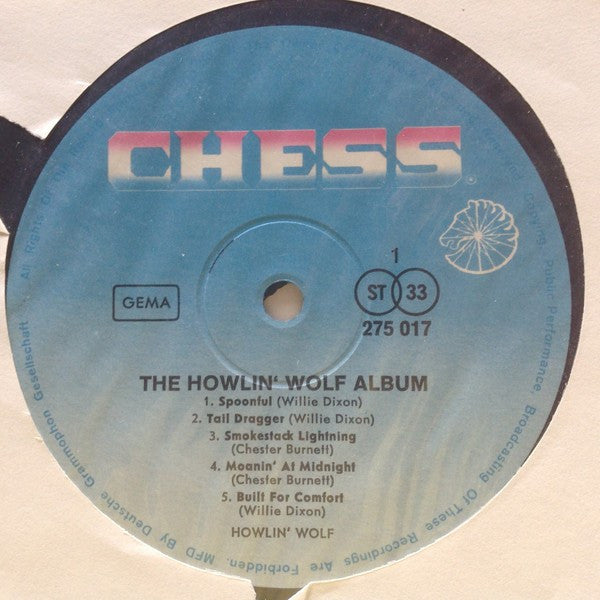 Howlin' Wolf : The Howlin' Wolf Album (LP, Album)