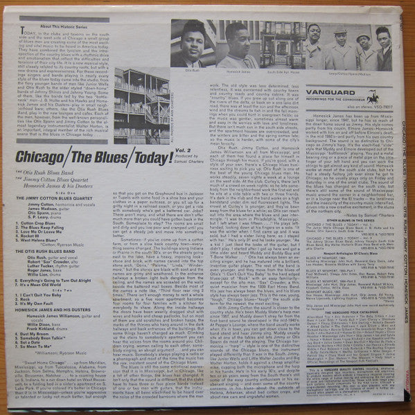 Various : Chicago/The Blues/Today! Vol. 2 (LP, RE)