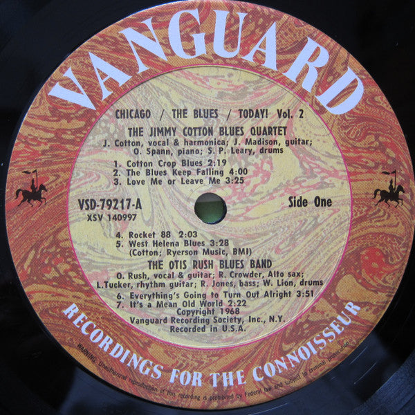 Various : Chicago/The Blues/Today! Vol. 2 (LP, RE)