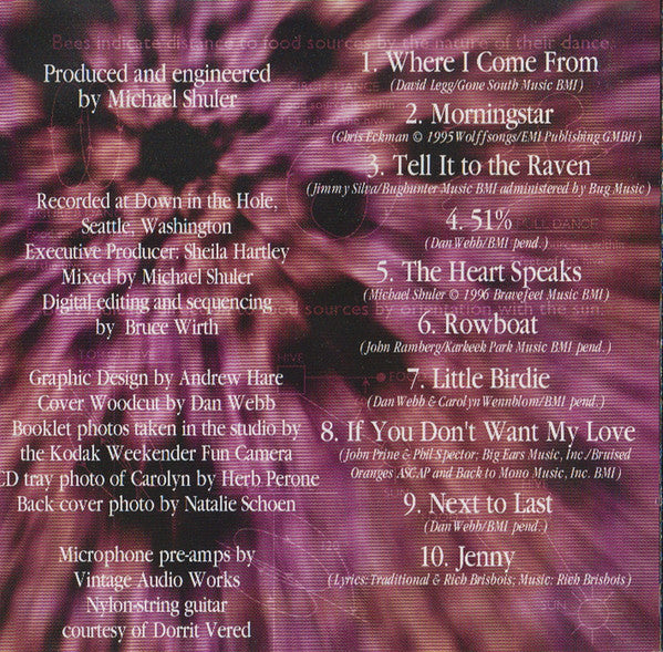 Carolyn Wennblom : Bees To The Honey (CD, Album)