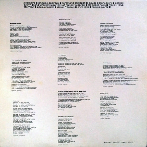 Jo Lemaire + Flouze : Pigmy World (LP, Album)