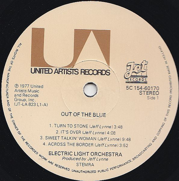 Electric Light Orchestra : Out Of The Blue (2xLP, Album, Gat)
