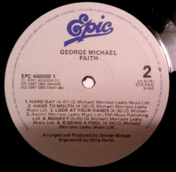 George Michael : Faith (LP, Album)