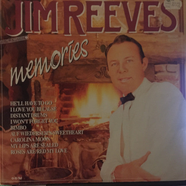 Jim Reeves : Memories (LP,Compilation,Stereo)