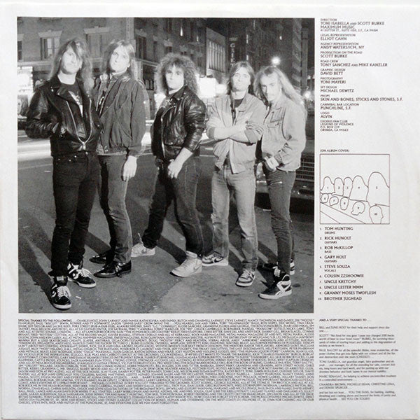 Exodus (6) : Pleasures Of The Flesh (LP, Album)