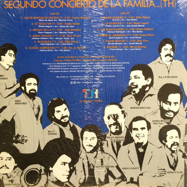 Various : Segundo Concierto De La Familia T H (LP, Comp)
