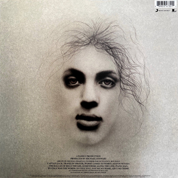 Billy Joel : Piano Man (LP, Album, RE, RM)