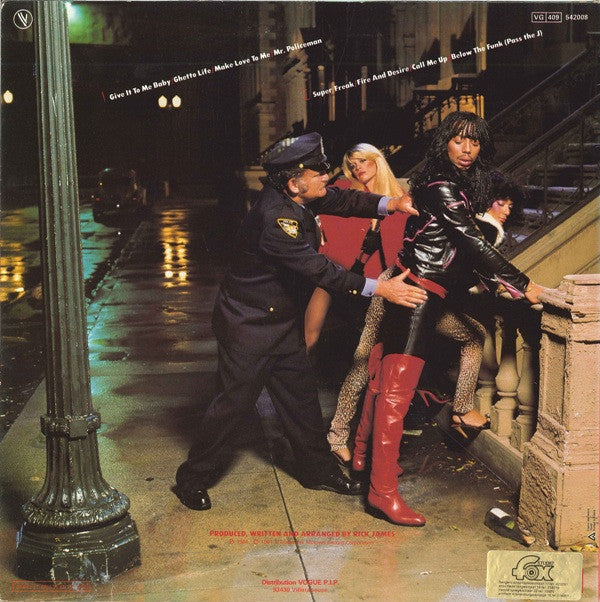 Rick James : Street Songs (LP, Album)