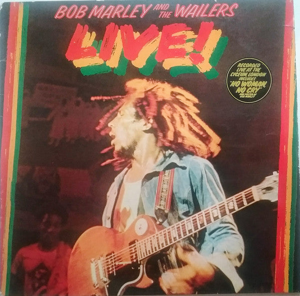 Bob Marley & The Wailers : Live! (LP, Album)