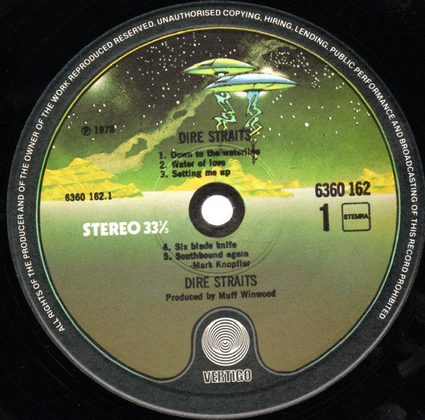 Dire Straits : Dire Straits (LP, Album)