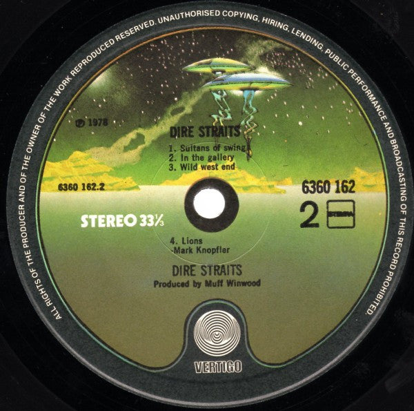Dire Straits : Dire Straits (LP, Album)
