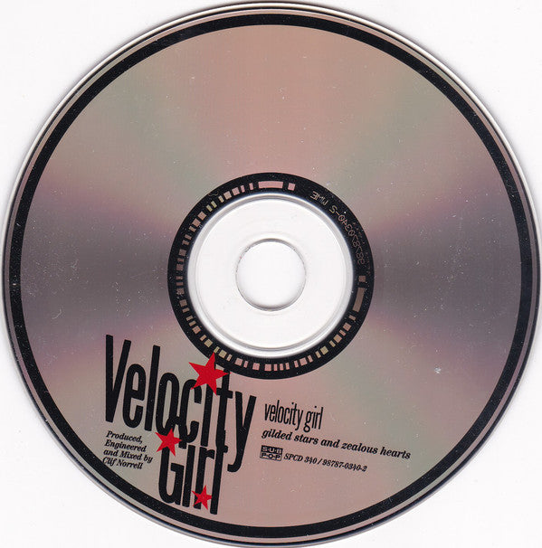 Velocity Girl - Gilded Stars And Zealous Hearts (CD, Album) - De Platen Aap – Vinylwinkel in Brielle & online webshop voor muziekliefhebbers
