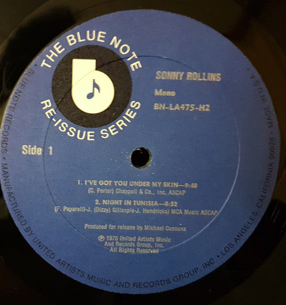 Sonny Rollins : More From The Vanguard (2xLP, Mono)