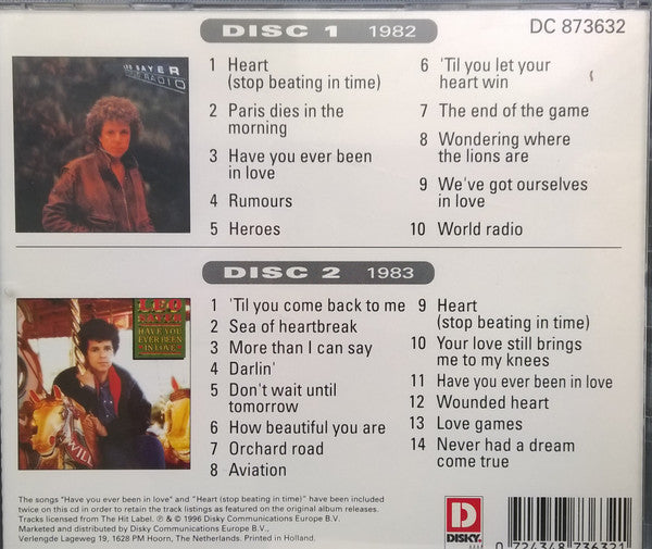 Leo Sayer - 1982 & 1983 (2xCD, Comp) - De Platen Aap – Vinylwinkel in Brielle & online webshop voor muziekliefhebbers
