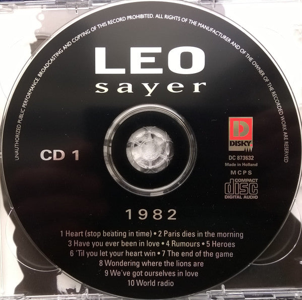 Leo Sayer - 1982 & 1983 (2xCD, Comp) - De Platen Aap – Vinylwinkel in Brielle & online webshop voor muziekliefhebbers