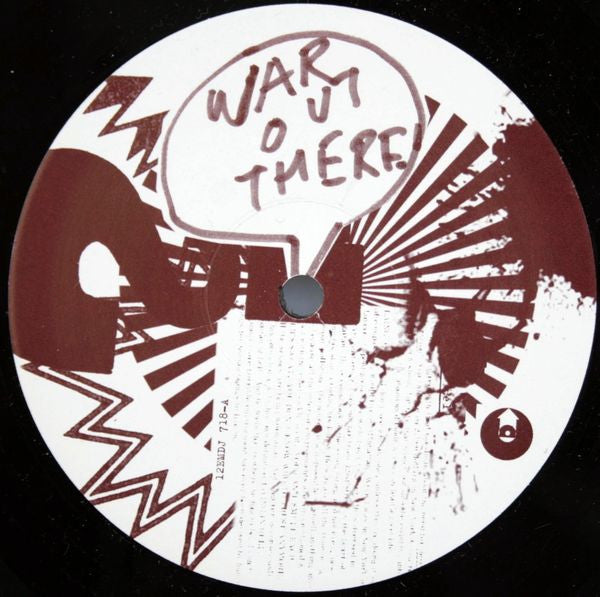 Radar - War Out There (12", Promo) - De Platen Aap – Vinylwinkel in Brielle & online webshop voor muziekliefhebbers