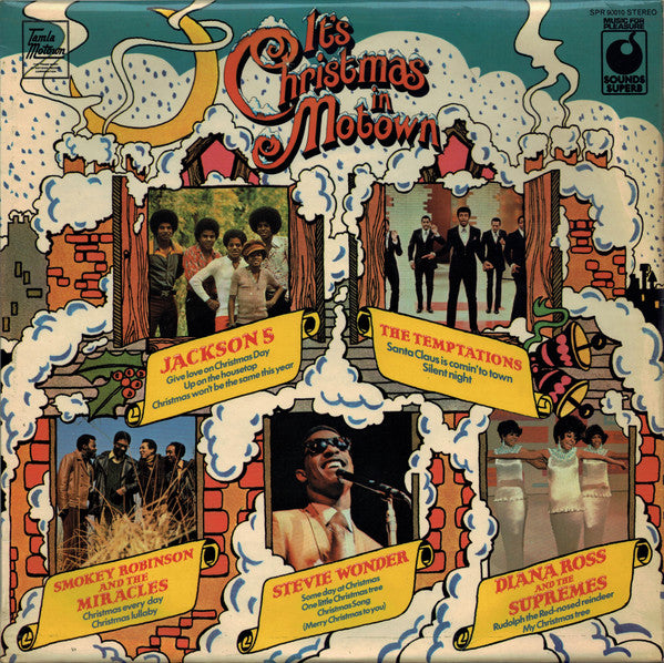Various : It's Christmas In Motown (LP,Compilation,Stereo)