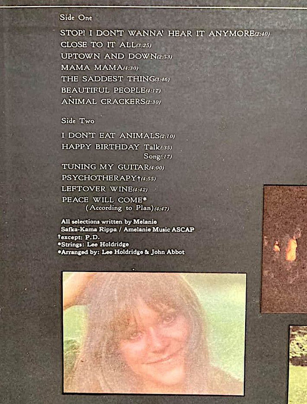 Melanie (2) : Leftover Wine (LP, Album, Gat)