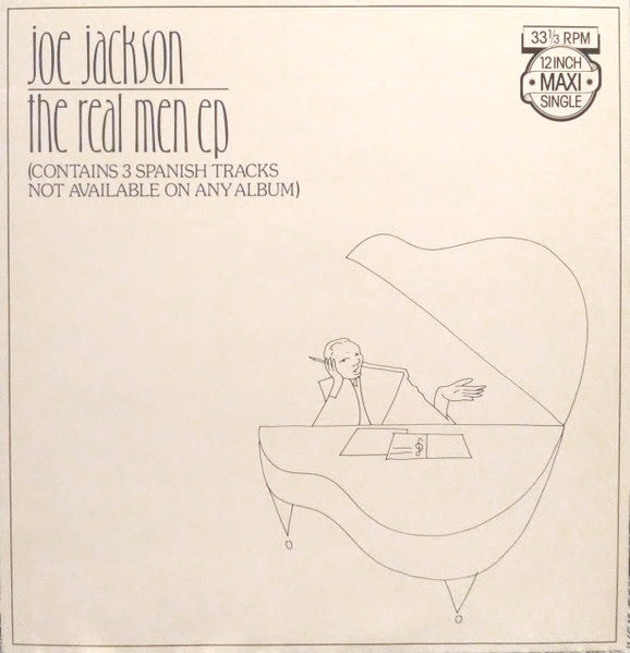 Joe Jackson : The Real Men EP (12", S/Sided, EP, Maxi)