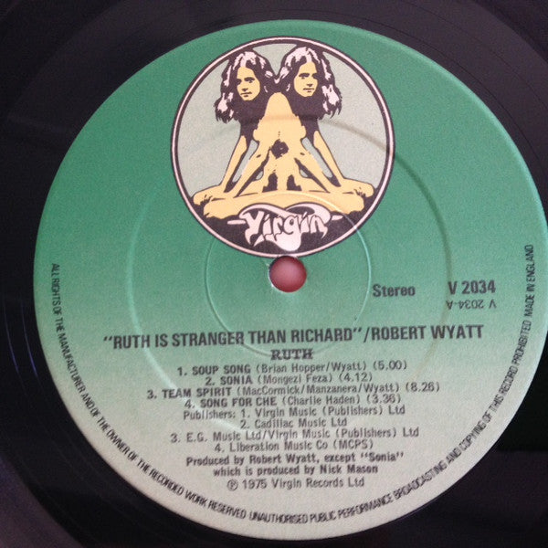 Robert Wyatt : Ruth Is Stranger Than Richard (LP, Album, RE, Gre)
