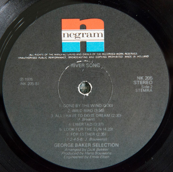 George Baker Selection : River Song (LP, Album, Gat)