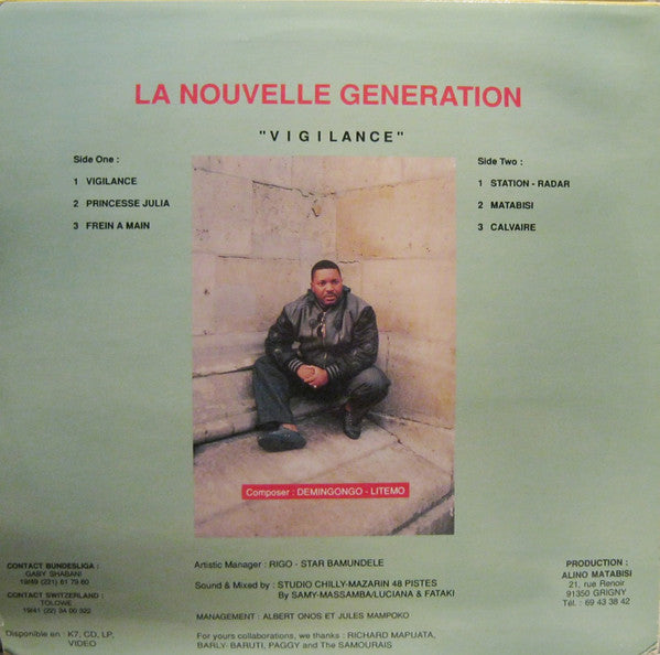Nouvelle Génération De La République Démocratique* : Station Radar (LP, Album)
