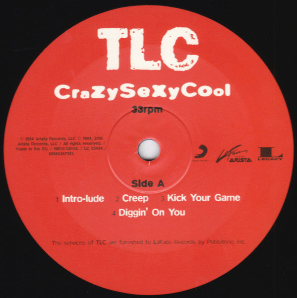 TLC : CrazySexyCool (2xLP, Album, RE, RP, 180)