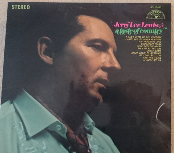Jerry Lee Lewis : A Taste Of Country (LP, Album)