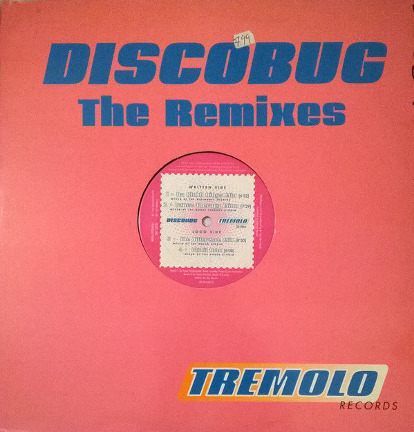 Freakyman : Discobug (The Remixes) (12", S/Edition)