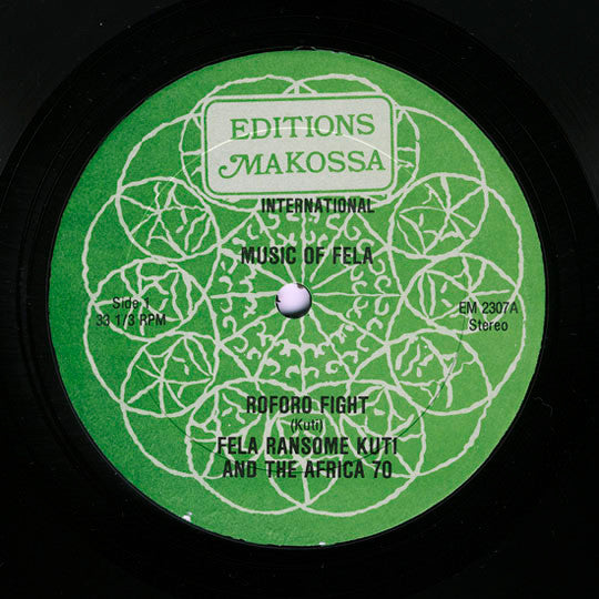 Fela* & The Africa '70* : Music Of Fela: Roforofo Fight (LP, Gre)