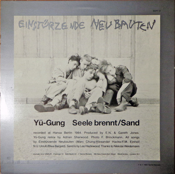 Einstürzende Neubauten : Yü-Gung (12")