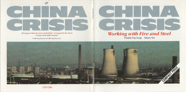 China Crisis : Working With Fire And Steel (Possible Pop Songs Volume Two) (CD, Album, RE)