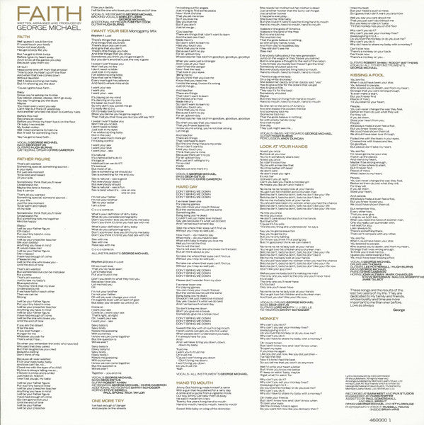 George Michael : Faith (LP, Album)