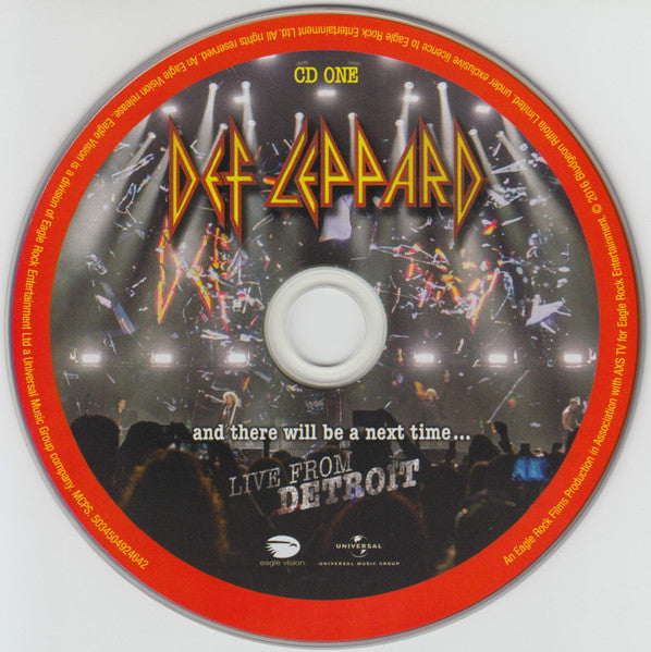 Def Leppard : And There Will Be A Next Time... Live From Detroit (2xCD, Album + DVD-V, NTSC)