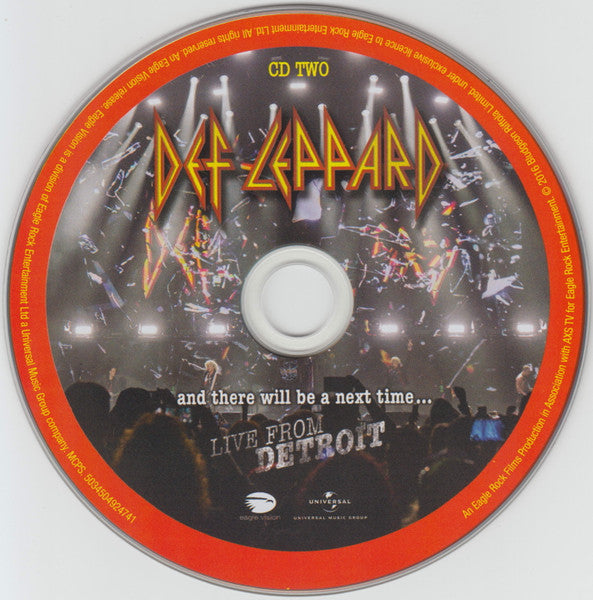 Def Leppard : And There Will Be A Next Time... Live From Detroit (2xCD, Album + DVD-V, NTSC)