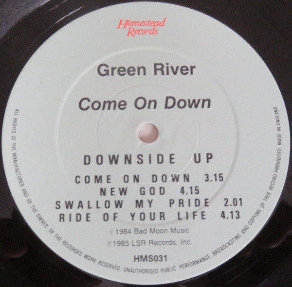 Green River : Come On Down (12", EP)