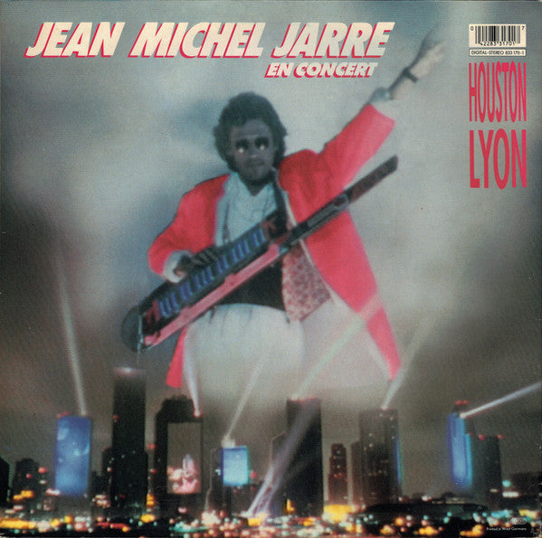 Jean Michel Jarre* : In Concert / Houston-Lyon (LP, Album, RE, Gat)