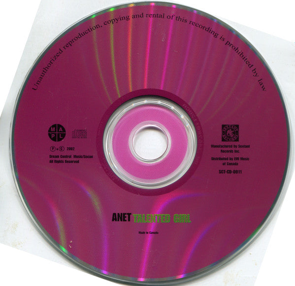 Anet : Talented Girl (CD, Album)