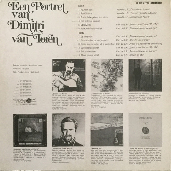Dimitri Van Toren : Een Portret Van Dimitri Van Toren (LP, Comp, RE)