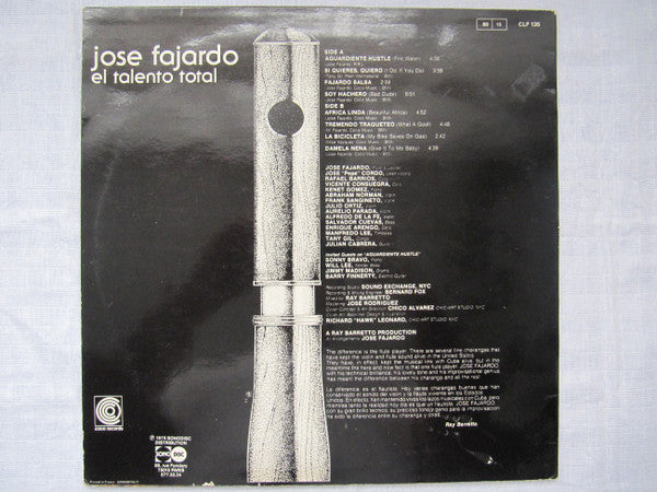 Jose Fajardo* : El Talento Total (LP)