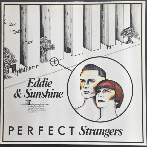 Eddie & Sunshine : Perfect Strangers (LP, Album)