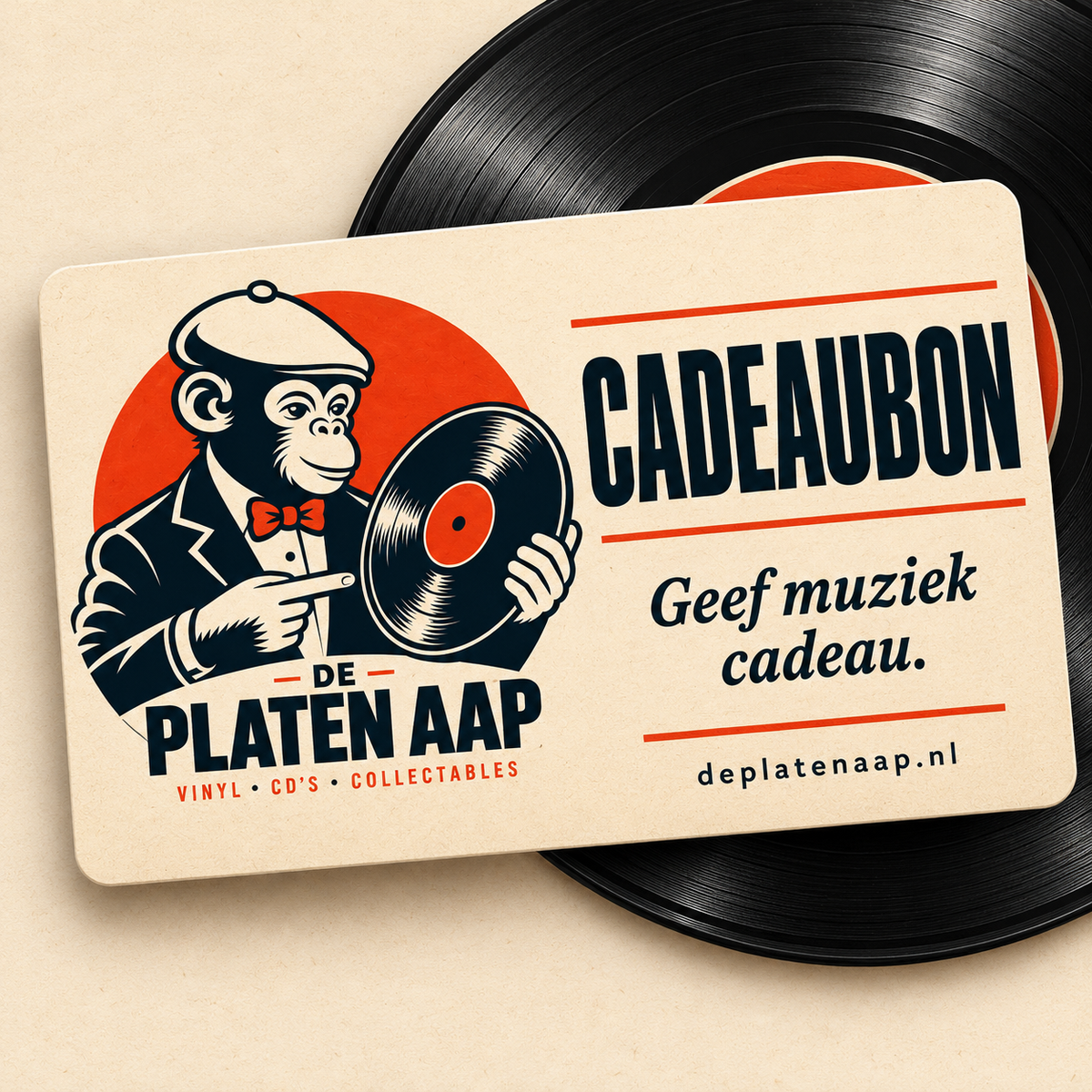De Platen Aap cadeaubonnen